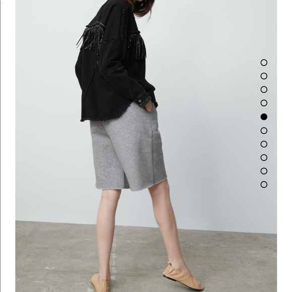 Zara Oversized Fringe Jacket - Picture 4 of 6